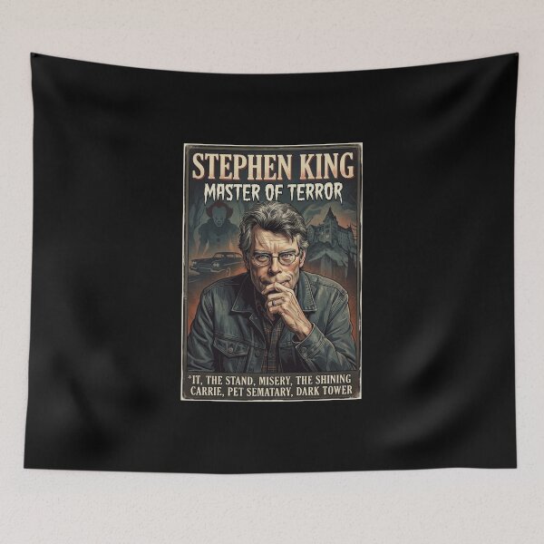 Item preview, Stephen King Master of Terror designed and sold by Halifaxartguy.