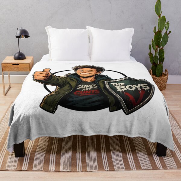 Item preview, Anti-Supe Everyman Thumbs Up Dark Shield Humor Comic Fan Art designed and sold by LoomisDreams.