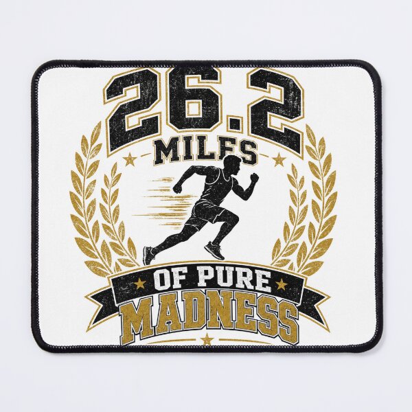 Item preview, 26.2 Miles of Pure Madness — Marathon Runner T-Shirt designed and sold by WornWildCo.