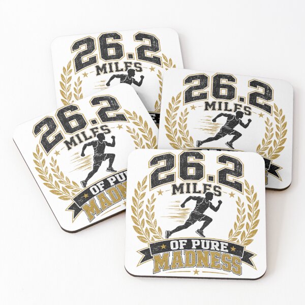 Item preview, 26.2 Miles of Pure Madness — Marathon Runner T-Shirt designed and sold by WornWildCo.