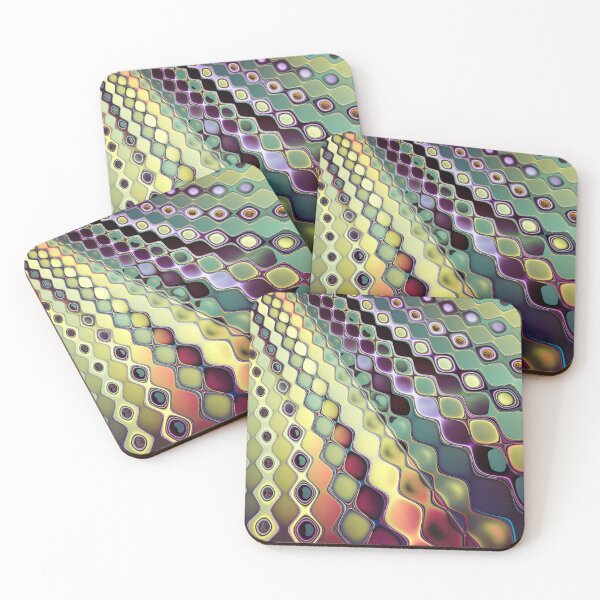 Item preview, Psychedelic Fractal Pattern Art: Vibrant Abstract Pattern designed and sold by pinkal.