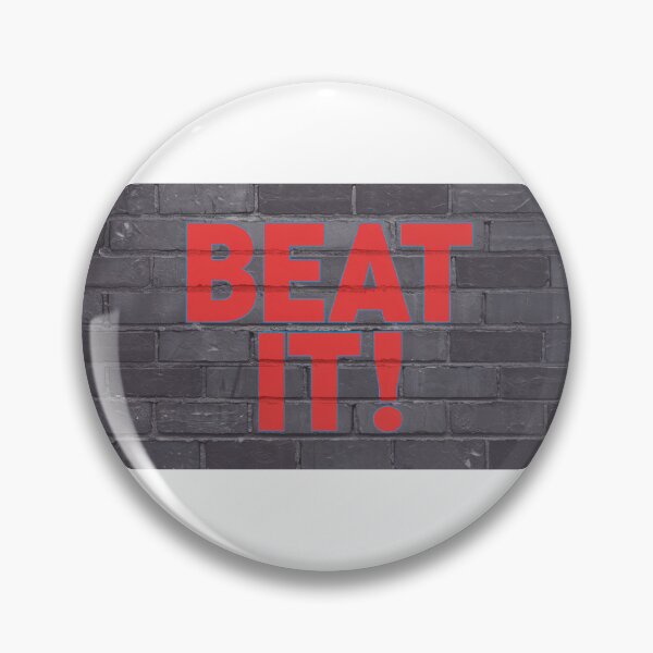Item preview, Urban Typography Poster - Red Text on Brick Wall designed and sold by AnimeShin.