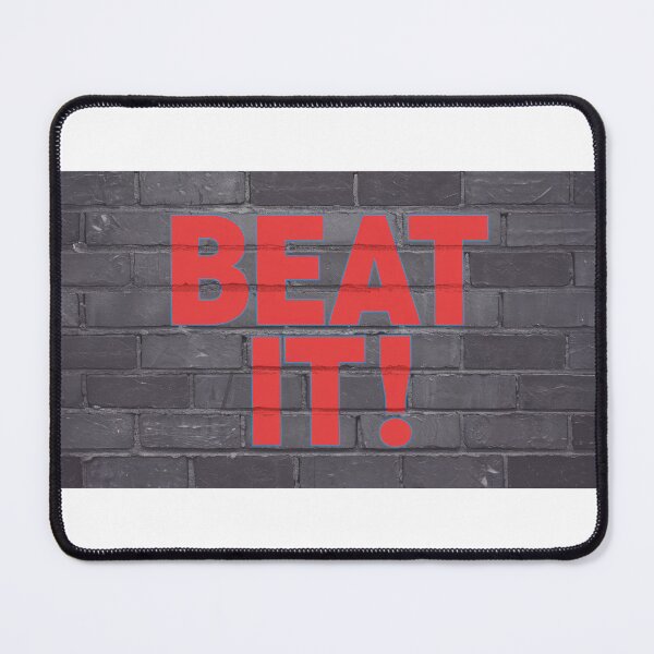 Item preview, Urban Typography Poster - Red Text on Brick Wall designed and sold by AnimeShin.