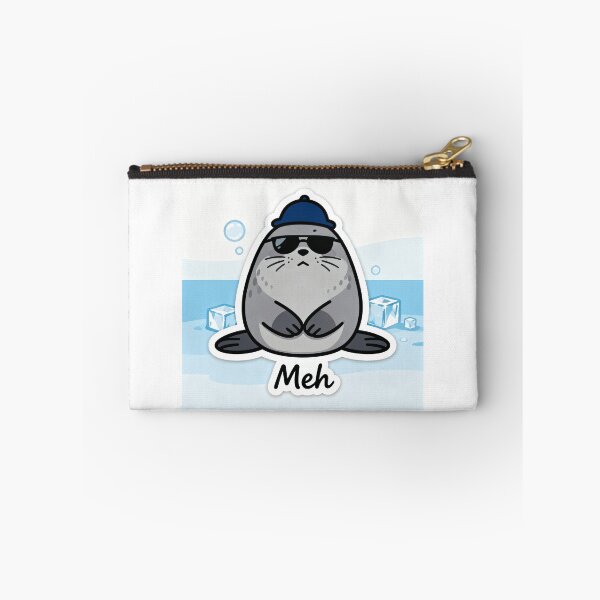 Item preview, Chill Seal Aesthetic Sticker MEH 7 designed and sold by HealthyEnvy.
