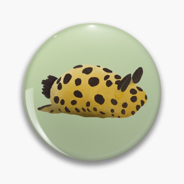 Item preview, Nudibranch - sea slug - Discorididae black spot jorunna - green designed and sold by Poulpimousse.