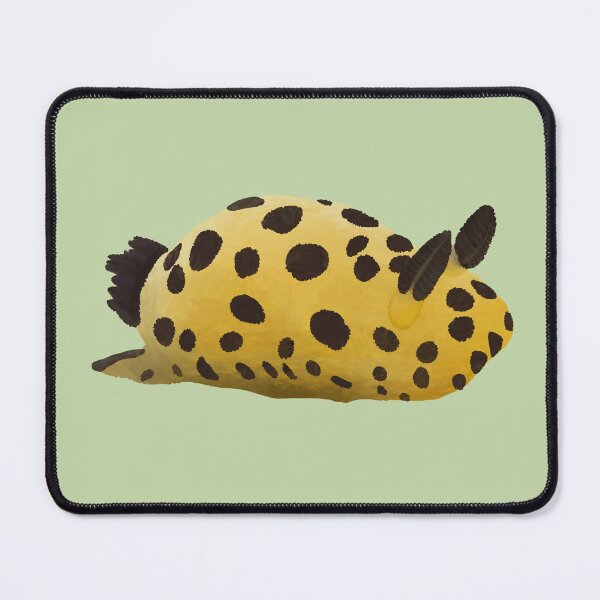 Item preview, Nudibranch - sea slug - Discorididae black spot jorunna - green designed and sold by Poulpimousse.