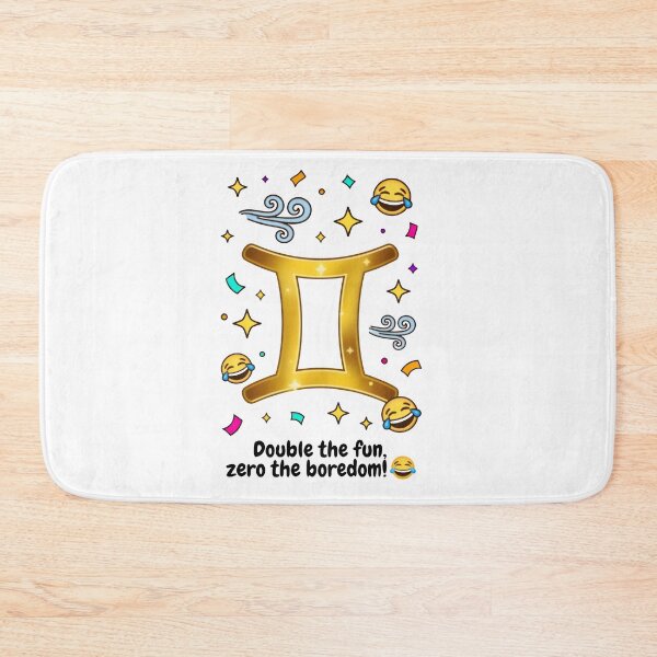 Item preview, Funny Gemini Double The Fun Zodiac Gift designed and sold by Zodiac Celestial Art.