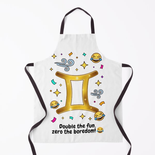 Item preview, Funny Gemini Double The Fun Zodiac Gift designed and sold by Zodiac Celestial Art.