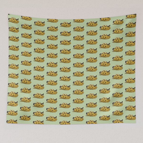 Item preview, Nudibranch - sea slug - Discorididae black spot jorunna - green designed and sold by Poulpimousse.