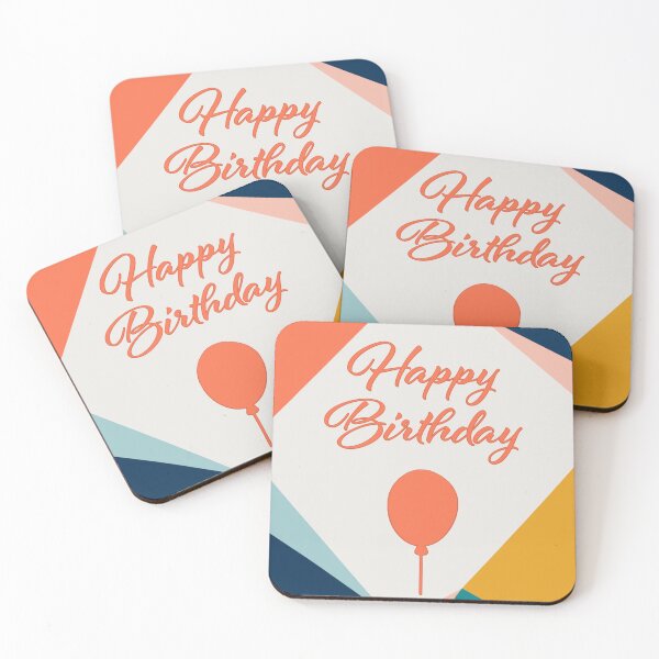 Item preview, Geometric Birthday Design designed and sold by Angelic Gangster.