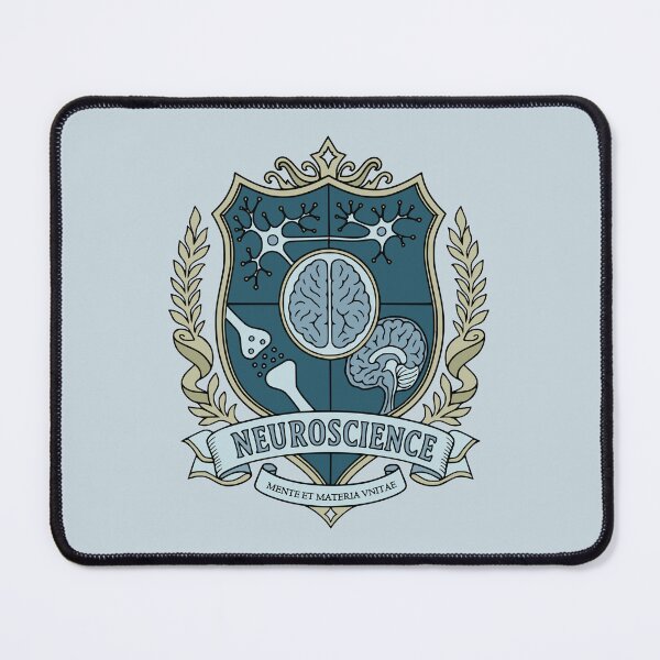 Item preview, Neuroscience Crest - Science Coat of Arms designed and sold by MicroMarket.