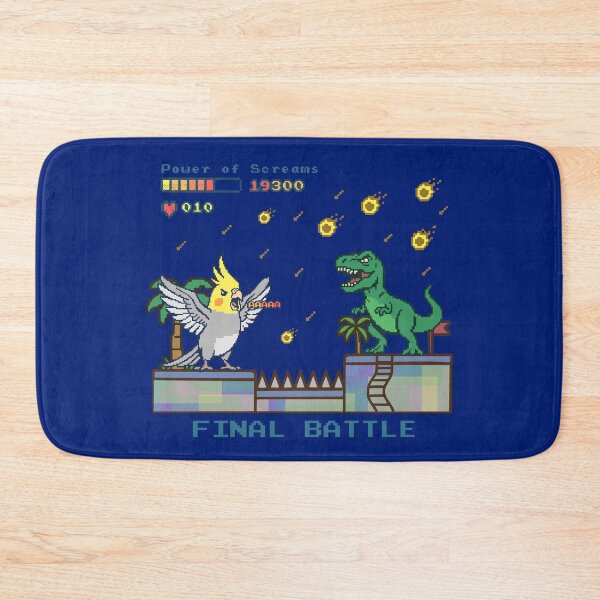 Item preview, Power Of Scream T-rex vs Cockatiel Pixel Video Game  designed and sold by FandomizedRose.