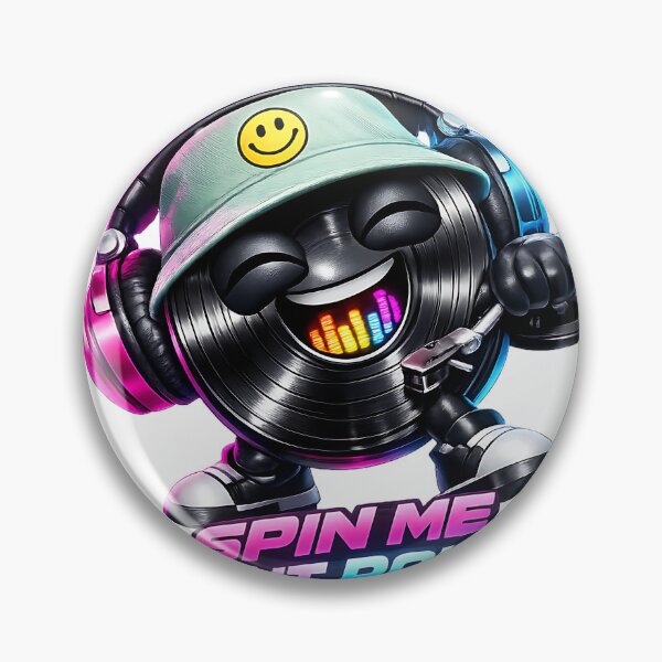 Item preview, Spin Me Right Round 3D Vinyl DJ designed and sold by  ZenRave Designs.