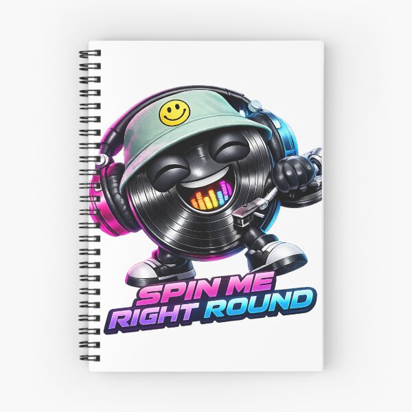 Item preview, Spin Me Right Round 3D Vinyl DJ designed and sold by  ZenRave Designs.