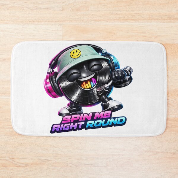 Item preview, Spin Me Right Round 3D Vinyl DJ designed and sold by  ZenRave Designs.