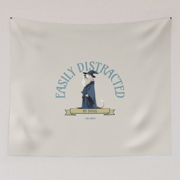 Item preview, Easily Distracted By Dogs And Books designed and sold by TeePartyHost.
