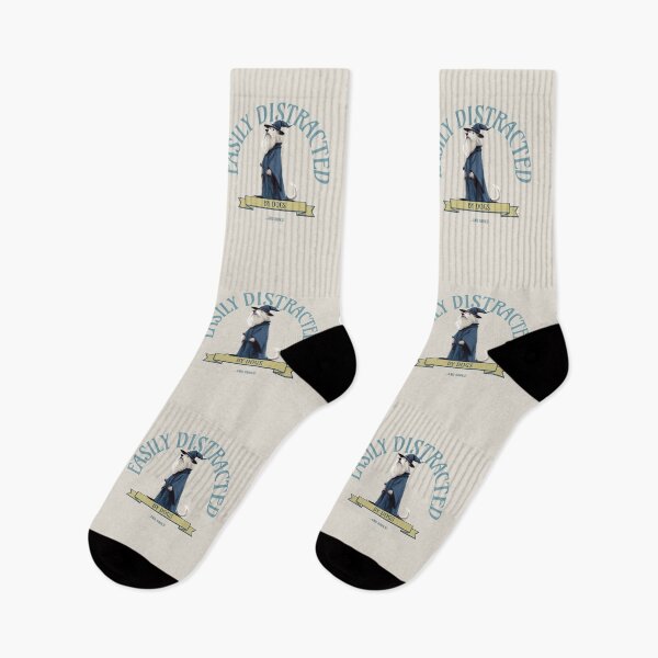 Item preview, Easily Distracted By Dogs And Books designed and sold by TeePartyHost.