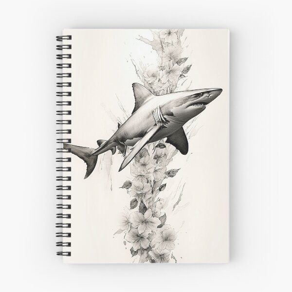 Item preview, Ink Shark Sketch designed and sold by DSAHART.