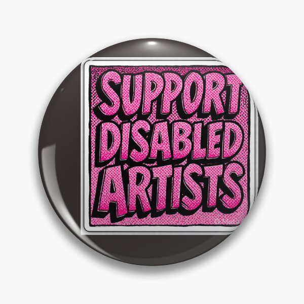 Item preview, Support Disabled Artists #2 designed and sold by Damian Wildfong.