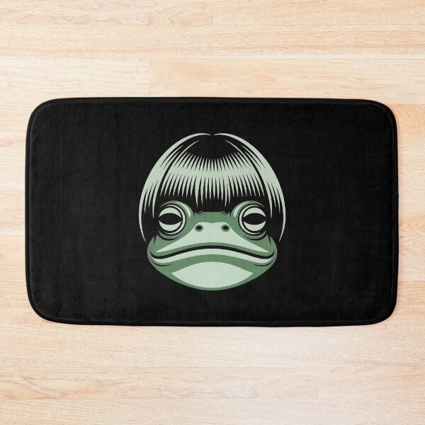 Item preview, Funny Frog Bob Haircut Meme Funny Internet Humor Artwork with Frog Meme Style designed and sold by Redgiant87x.