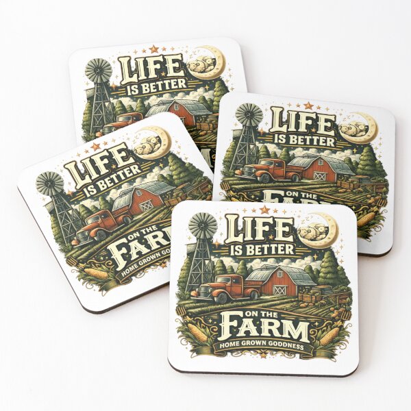 Item preview, Life Is Better on the Farm Vintage Sheep Lover designed and sold by CatLovers Studio.