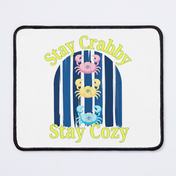 Item preview, Stay Crabby Stay Cozy Cute Preppy Summer Crab designed and sold by VibranPalette.