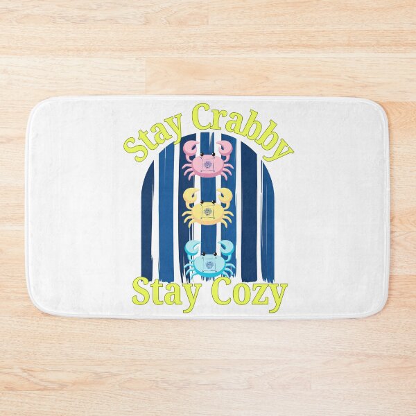 Item preview, Stay Crabby Stay Cozy Cute Preppy Summer Crab  designed and sold by VibranPalette.