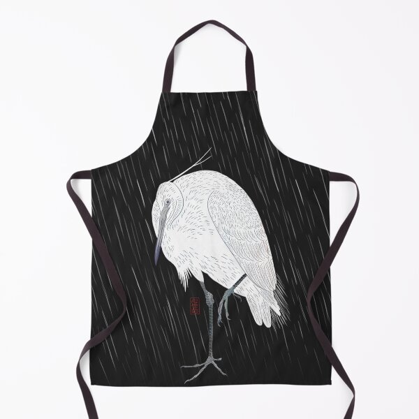 Item preview, Minimal Egret in Rain designed and sold by Syntetyc.