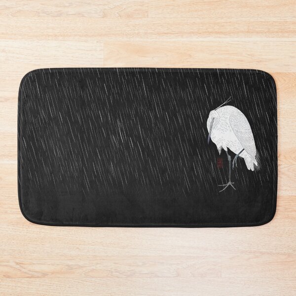 Item preview, Minimal Egret in Rain designed and sold by Syntetyc.