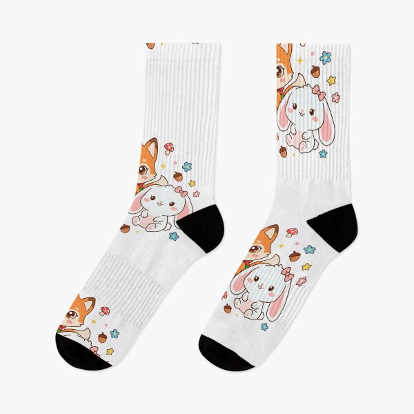 Item preview, Kawaii Forest Friends Fox Bear Bunny designed and sold by Sovira Studio .