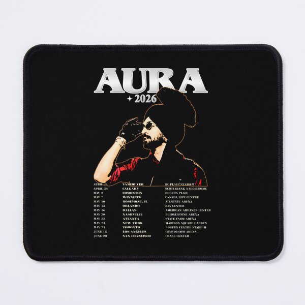 Item preview, Diljit Dosanjh Aura World Tour Dates Tour 2026 designed and sold by DetujackalShop.