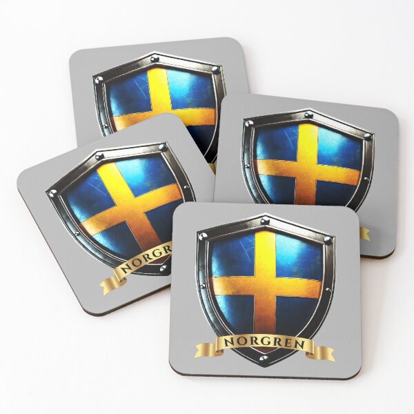 Item preview, Norgren Swedish Heritage Crest Shield designed and sold by Highlandkings.