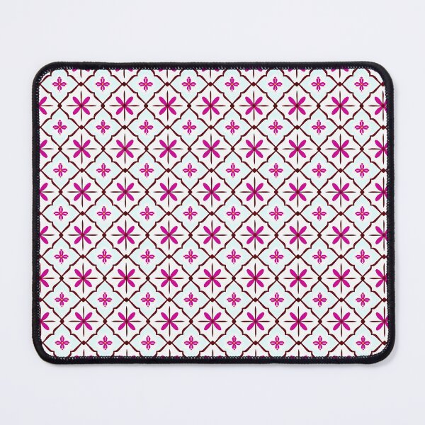 Item preview, Mediterranean Magenta Tile - Vibrant Preppy Boho Pattern designed and sold by UniqueDesign751.
