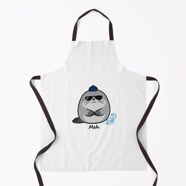 Item preview, Chill Seal Aesthetic Sticker MEH 8 designed and sold by HealthyEnvy.