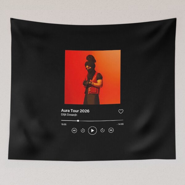 Item preview, Diljit Dosanjh Aura Tour 2026 designed and sold by DetujackalShop.