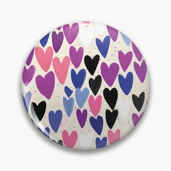 Item preview, Genderfluid Pride Month Heart Pattern – Cute LGBTQ Aesthetic designed and sold by Cannaxes Studio.
