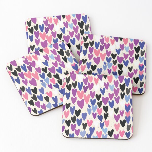 Item preview, Genderfluid Pride Month Heart Pattern – Cute LGBTQ Aesthetic designed and sold by Cannaxes Studio.
