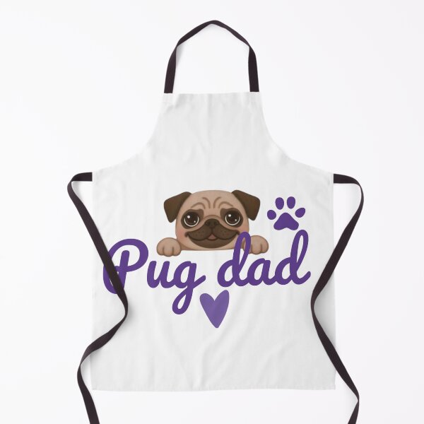 Item preview, Pug dad cute sticker  designed and sold by Bud the Pug & Friends .
