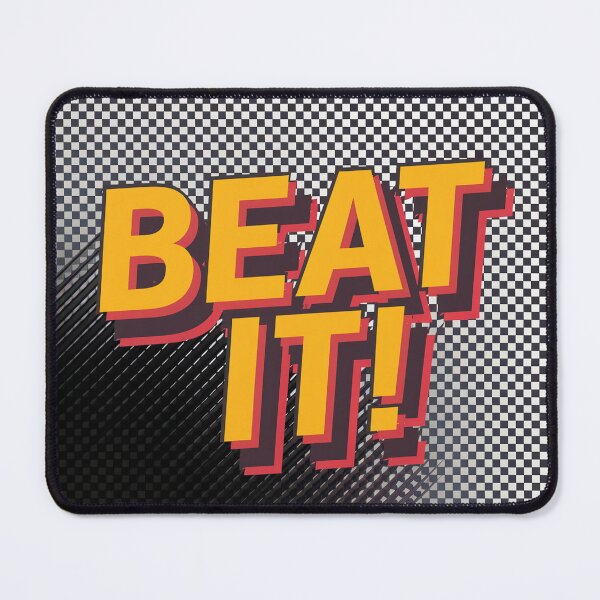 Item preview, Orange Pop Typography - Comic style on Checkerboard designed and sold by AnimeShin.