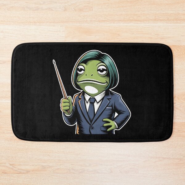 Item preview, Funny Frog Bob Haircut Meme Viral Meme Design for Frog Meme Lovers designed and sold by Redgiant87x.