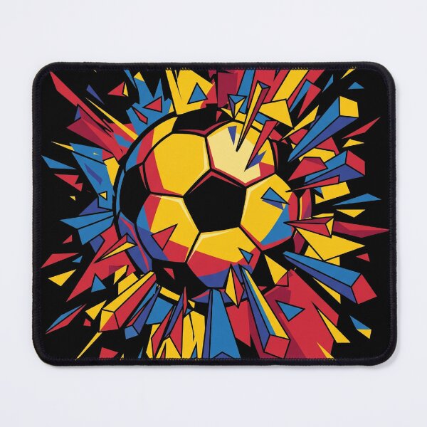 Item preview, Dynamic Geometric Exploding Soccer Ball designed and sold by TeNovaStudio.