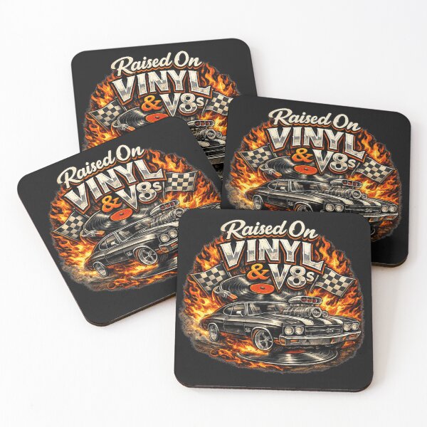 Item preview, Raised On Vinyl and V8s designed and sold by Zbixu.