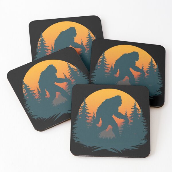 Item preview, Bigfoot walking in forest 3 designed and sold by Neon G.