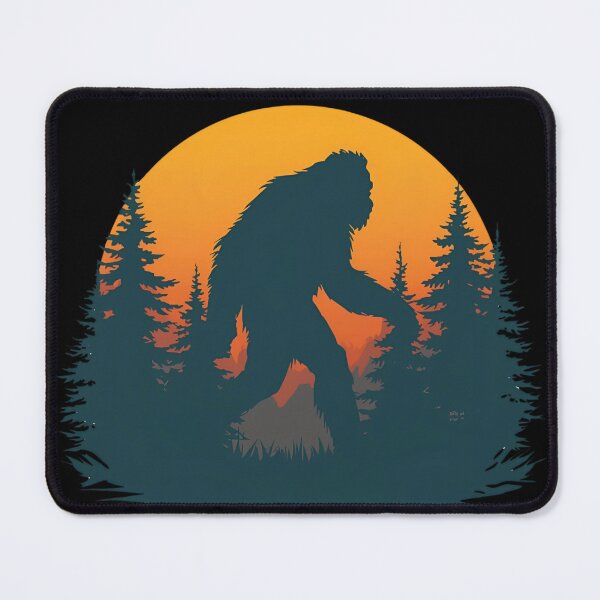 Item preview, Bigfoot walking in forest 3 designed and sold by Neon G.