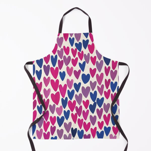 Item preview, Bisexual Pride Month Heart Pattern – Cute Bi Aesthetic designed and sold by Cannaxes Studio.