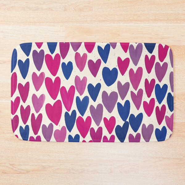 Item preview, Bisexual Pride Month Heart Pattern – Cute Bi Aesthetic designed and sold by Cannaxes Studio.