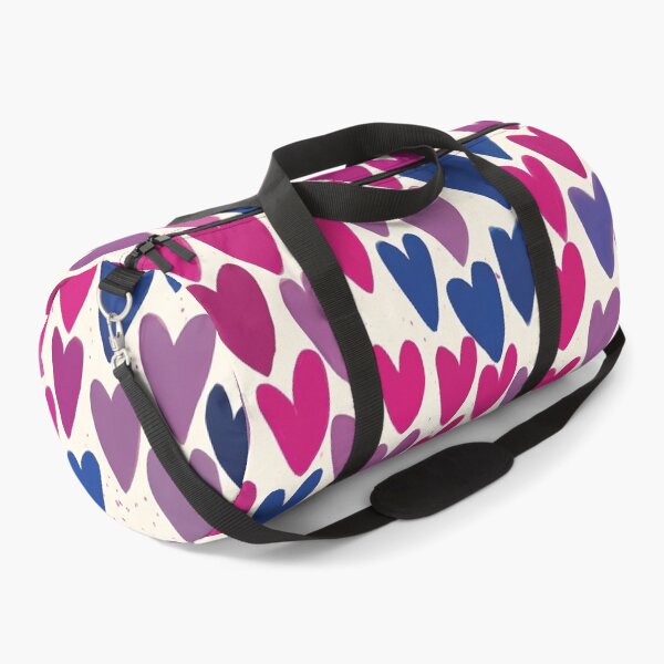 Item preview, Bisexual Pride Month Heart Pattern – Cute Bi Aesthetic designed and sold by Cannaxes Studio.