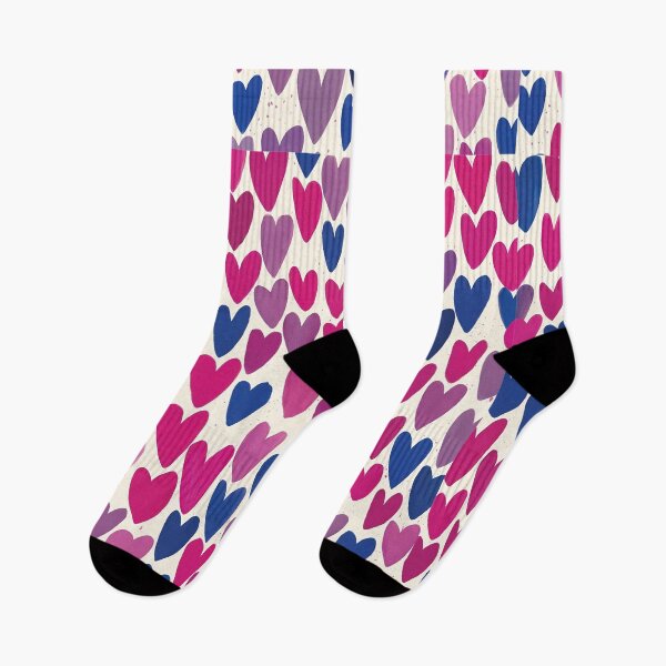 Item preview, Bisexual Pride Month Heart Pattern – Cute Bi Aesthetic designed and sold by Cannaxes Studio.