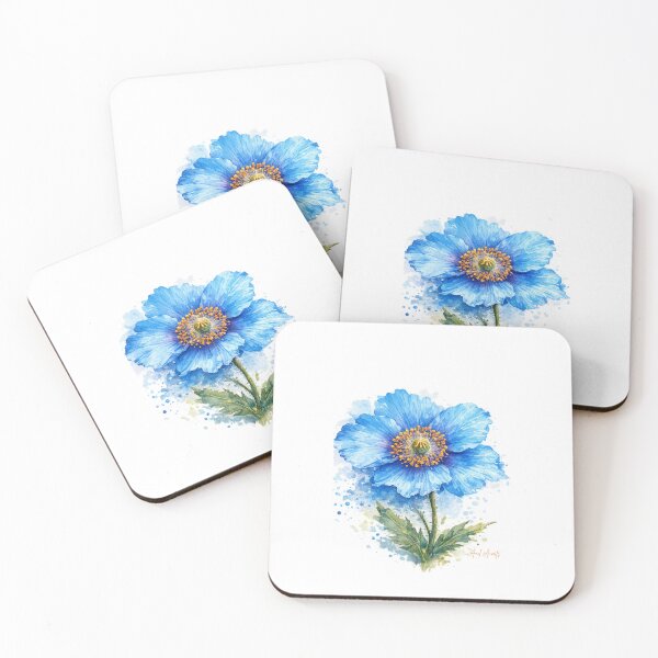 Item preview, Himalayan Blue Poppy designed and sold by AcmsArtShop.