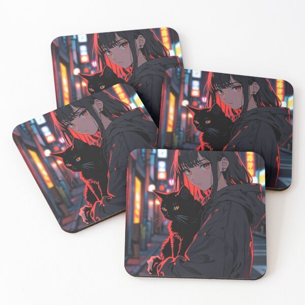 Item preview, Midnight Cyberpunk Anime Art designed and sold by AnimDream .